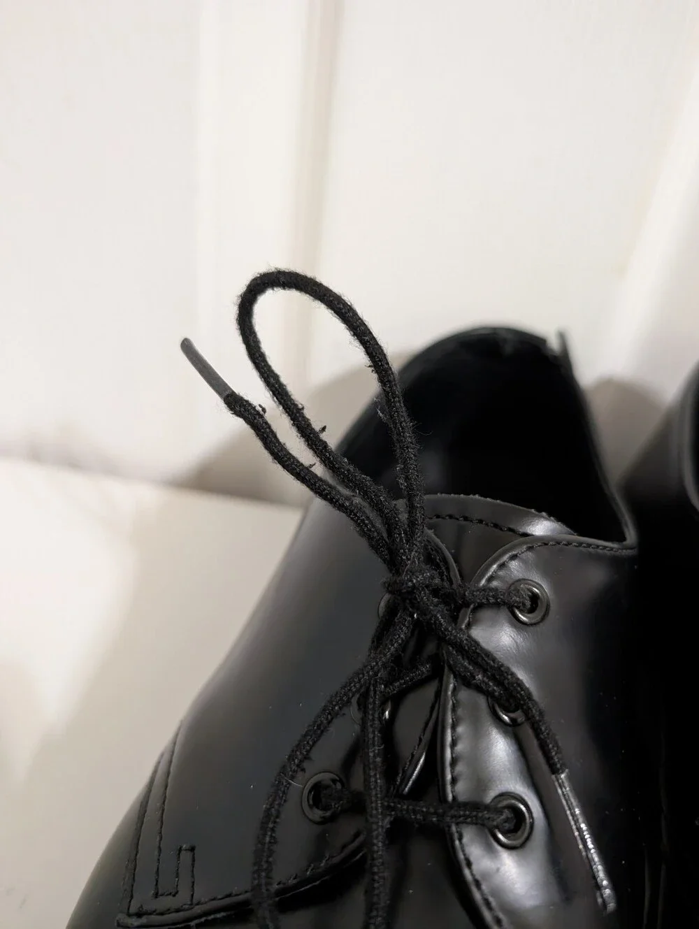 Dr Martens Shoes Mens SIze 10 Mono Smooth Leather Oxford Black Women 9